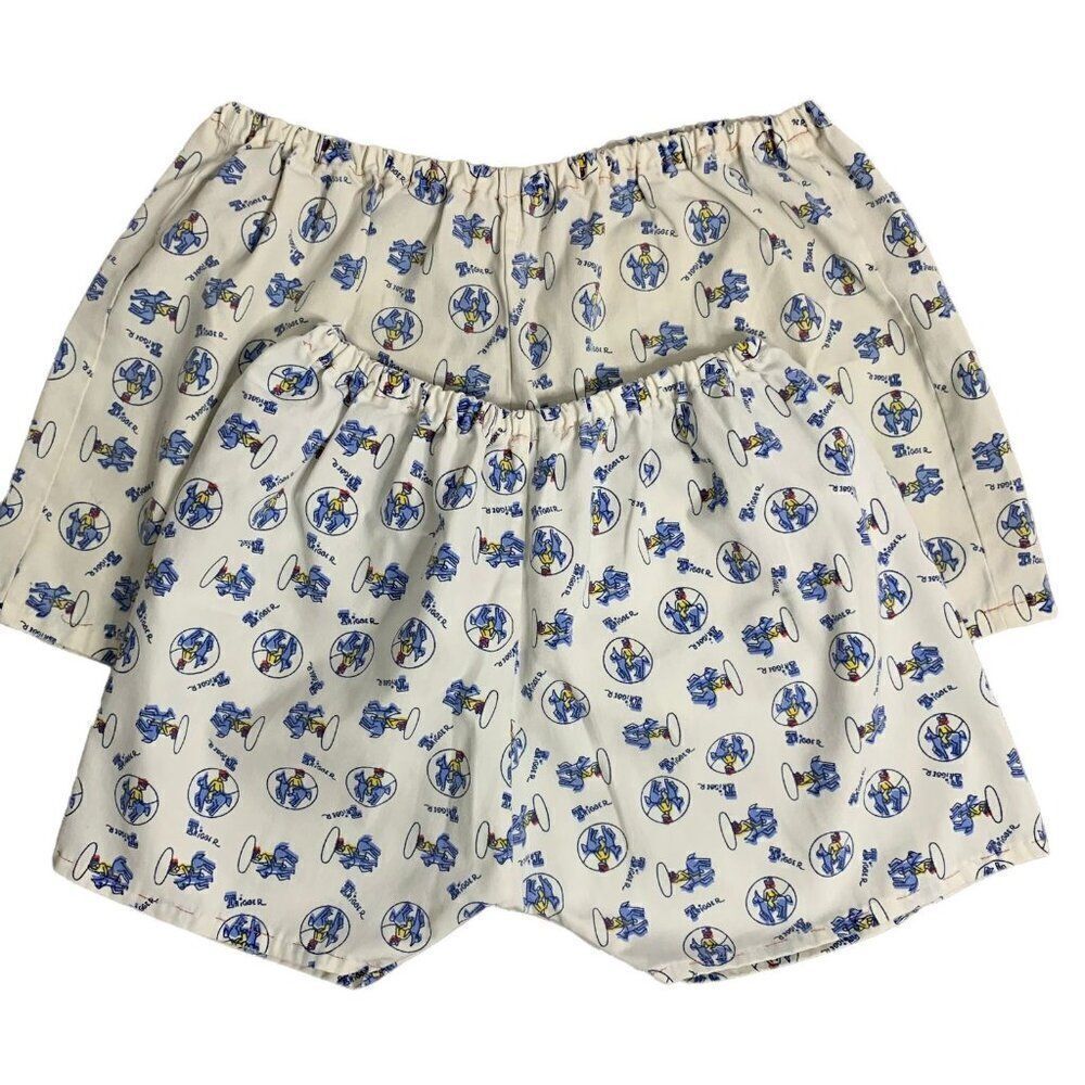 Vintage 50s Handmade 2 Pairs Shorts Womens Medium White Roy Rogers Trigger